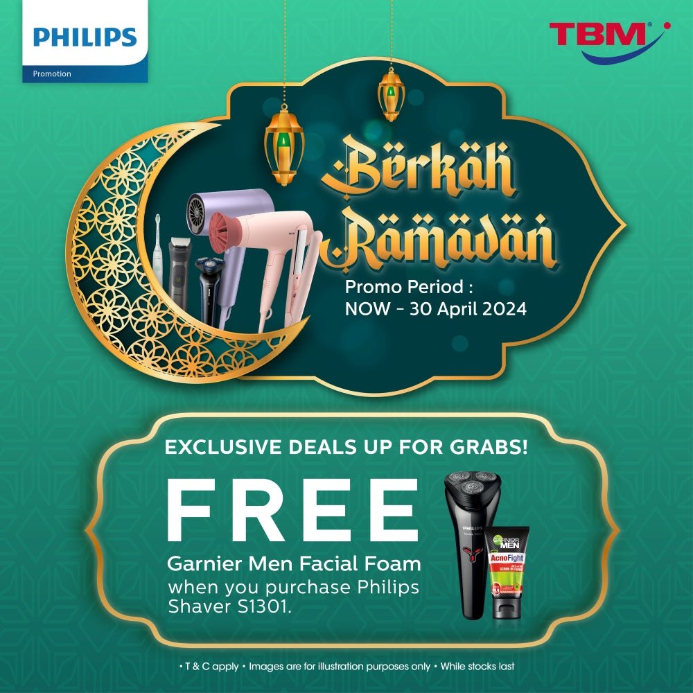 TBM x Philips Berkah Ramadan | Available until 30 Apr 2024 - TBM Online