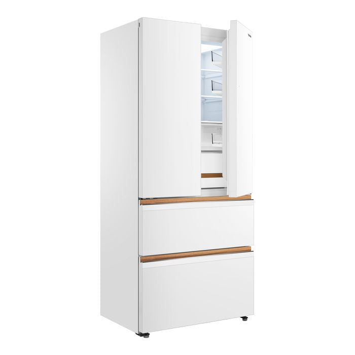Toshiba GR-RF690WI-PGY(67) 4 Doors Japandi Fridge 580L Fuji White