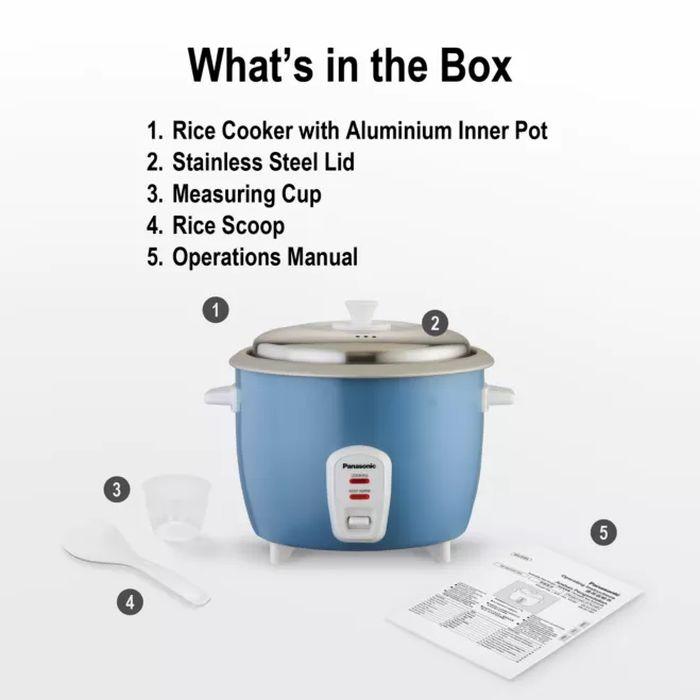 Panasonic SR-EC18HKSK 1.8L Conventional Rice Cooker Overheat Protection Matte Black
