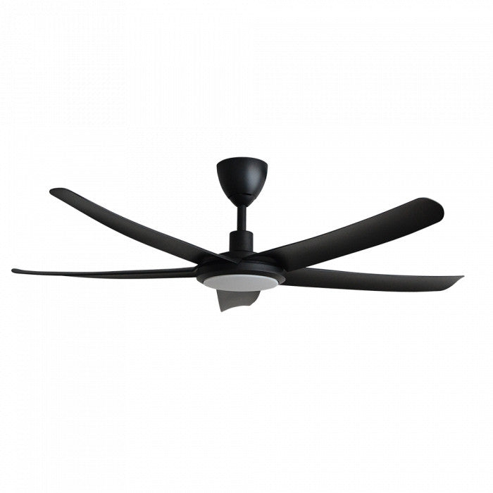 Alkova PAZION G2-5B/56 LED MATT BLACK Ceiling Fan 5 Blades 56" LED Matt Black