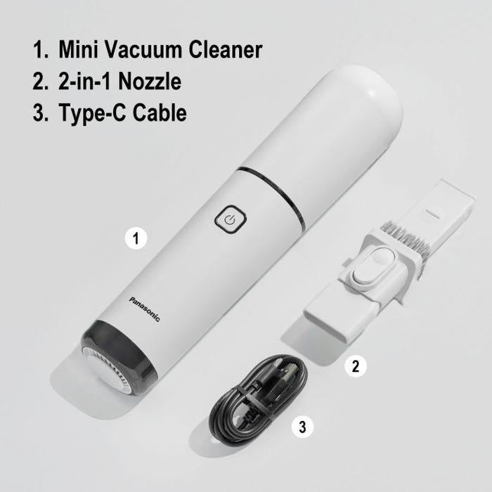 Panasonic MC-HC10WV47 Vacuum Cleaner Quick Compact Powerful Handheld For Car & Home