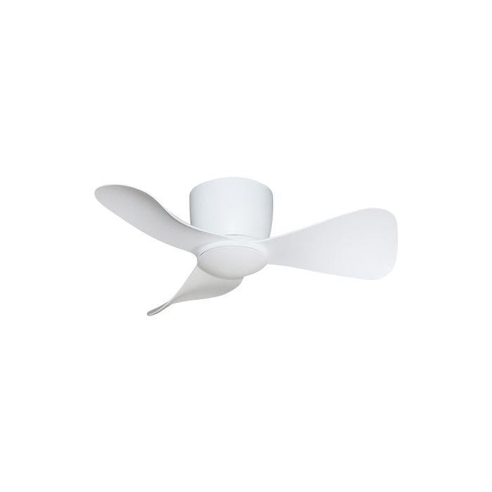 Alpha Alkova MILI-3B/33 LED HG MATT WHITE Ceiling Fan 33" 3 Blades Matt White