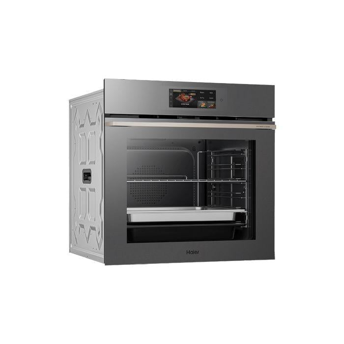 Haier Built-In Steam Combi Oven 76L 60cm Dark Grey