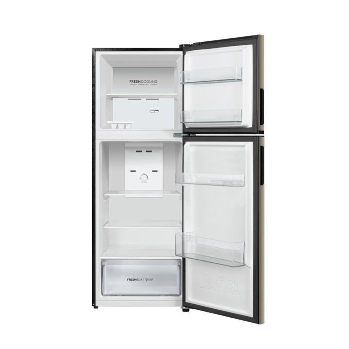 Haier G258L 2 Doors Fridge Beige