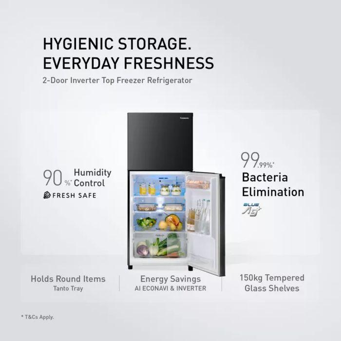 Panasonic NR-TV261AWKM G234L 2 Doors Fridge To Freezer