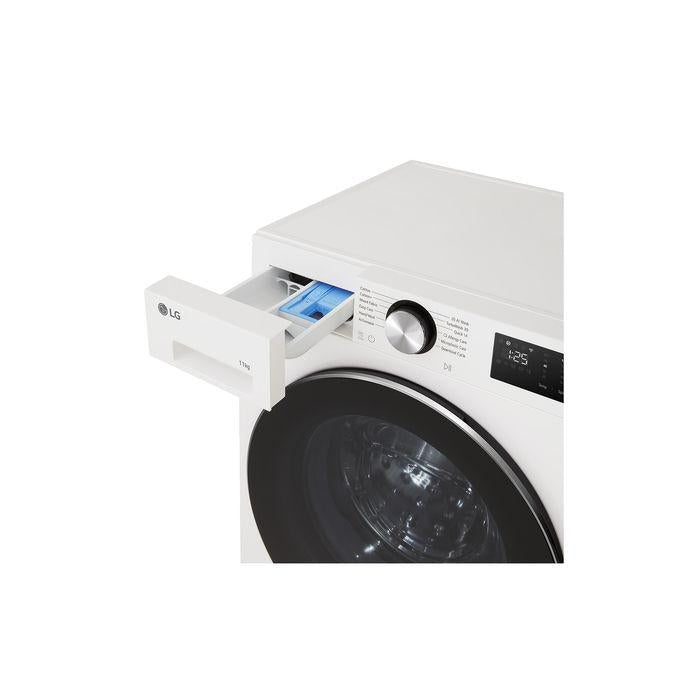 LG FX1411S5W 11kg Front Load Washer With AI Wash And TurboWash™ 360