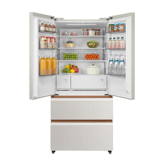 Toshiba GR-RF680WI-PGY(D4) 580L 4 Doors Japandi Series Kumo Fridge Jade Textured Grey