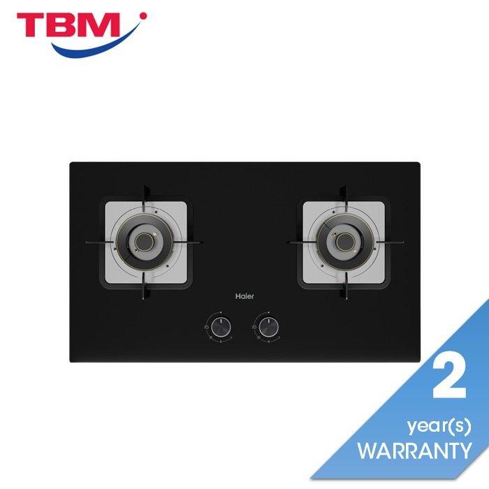 Haier HC-Q572SGB 2 Burners Gas Hob Cooktop 5.0kW