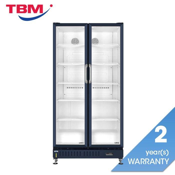 Haier Display Chiller Showcase 625L Air Cooling Technology R290A