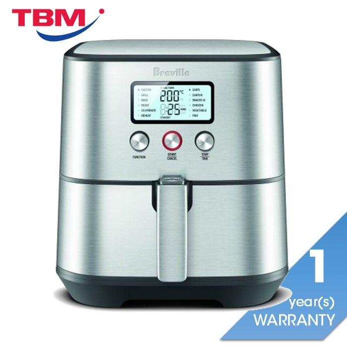 Breville LAF600 4.8L Air Fryer Chef Plus Stainless Steel