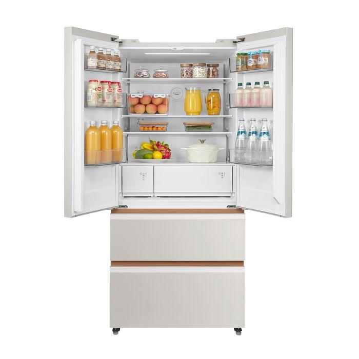 Toshiba GR-RF680WI-PGY(D4) 580L 4 Doors Japandi Series Kumo Fridge Jade Textured Grey