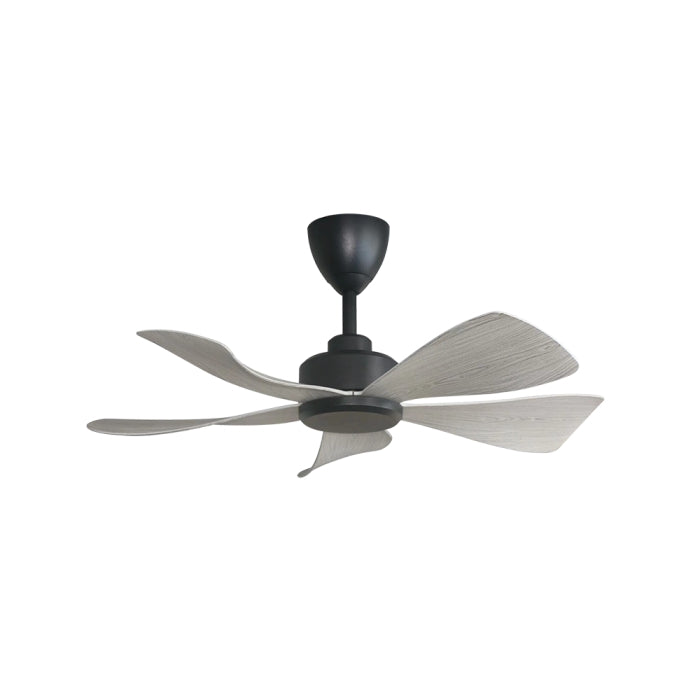 Alpha HANI-5B 36" GREY WOOD/MB Ceiling Fan 36" 5 Blades Grey Wood/Matt Black