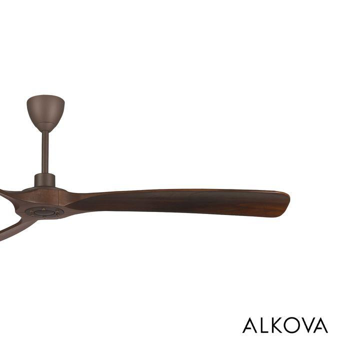 Alpha Alkova MAYSA G2-3B/72 WALNUT/ORB Ceiling Fan 72" 3 Blade Walnut ORB