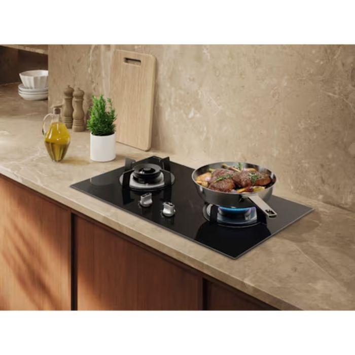 Electrolux EHG7224BF 78cm 300 Series Built-In Gas Hob With 2 Cooking Zones