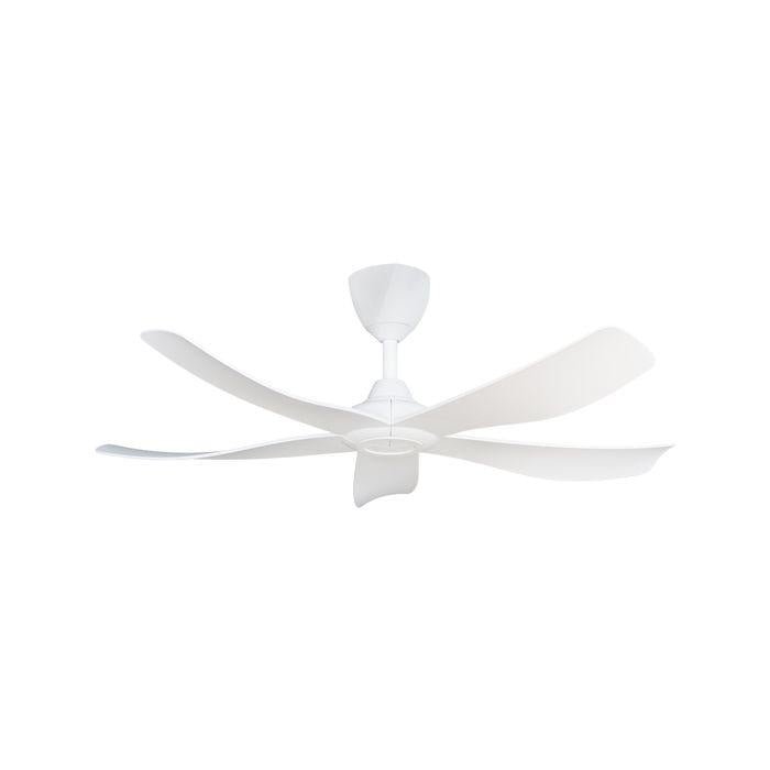 Alkova ESTELL 5B/46 MATT WHITE 46" Ceiling Fan 5 Blades Matt White | TBM Online