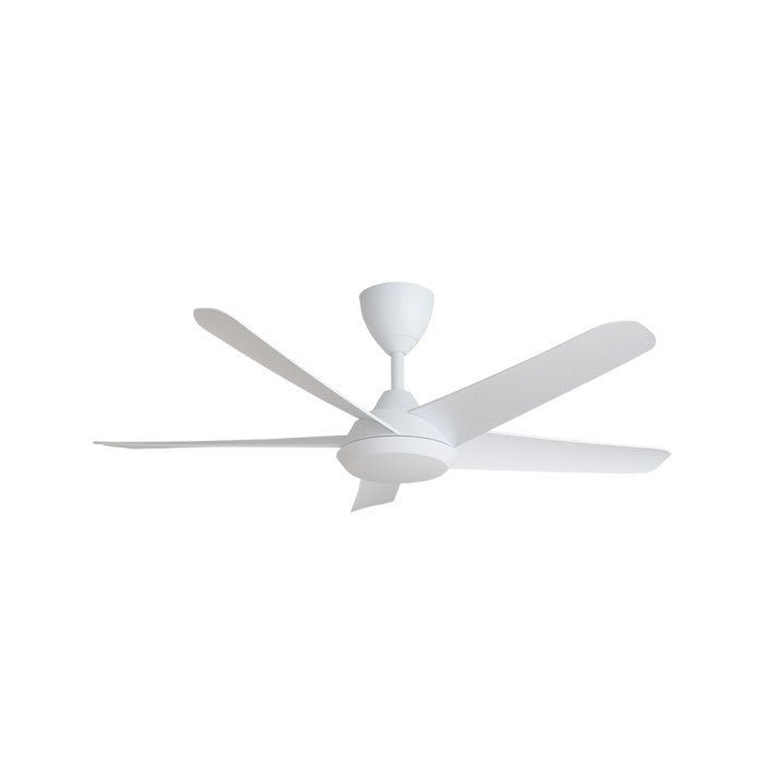 Alkova RACER 5B/48 MATT WHITE Ceiling Fan 48" 5 Blades Matt White | TBM Online
