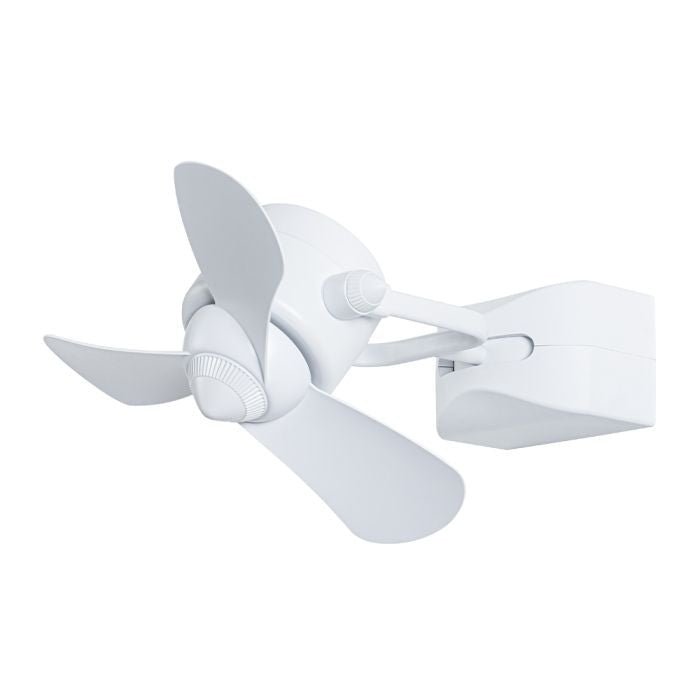Alkova KONA W - 3B/16 MATT WHITE Ceiling Fan 16" 3 Blades Matt White | TBM Online
