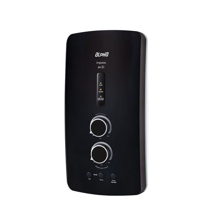 Alpha IM - 9E MATT BLACK Home Shower Matt Black | TBM Online