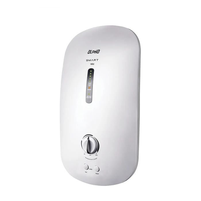 Alpha SMART 18E IVORY WHITE (M - G11) Home Shower ELCB Auto Test* | TBM Online
