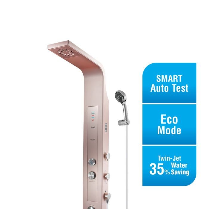 Alpha SMART REVO - E ROSE GOLD (G - 11) Home Shower Rainshower Without Pump Rose Gold | TBM Online