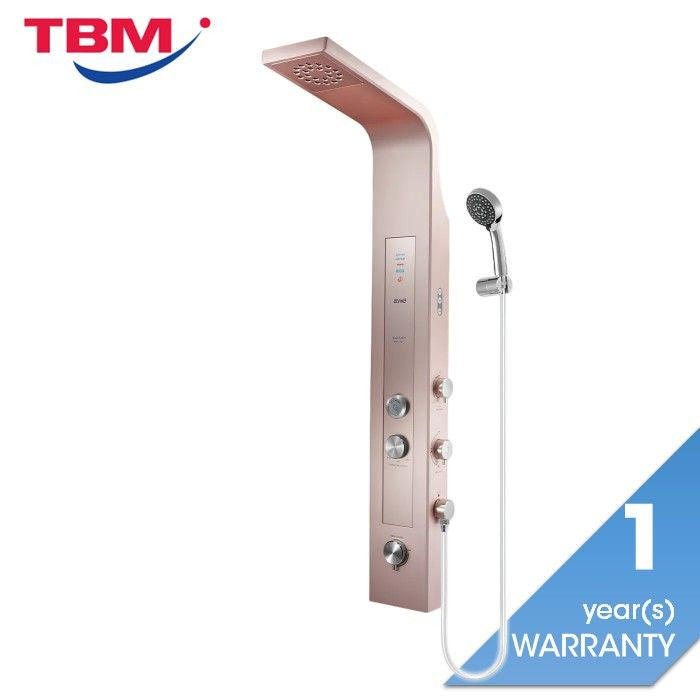 Alpha SMART REVO - I ROSE GOLD (G - 11) Home Shower Rainshower With DC Pump Rose Gold | TBM Online