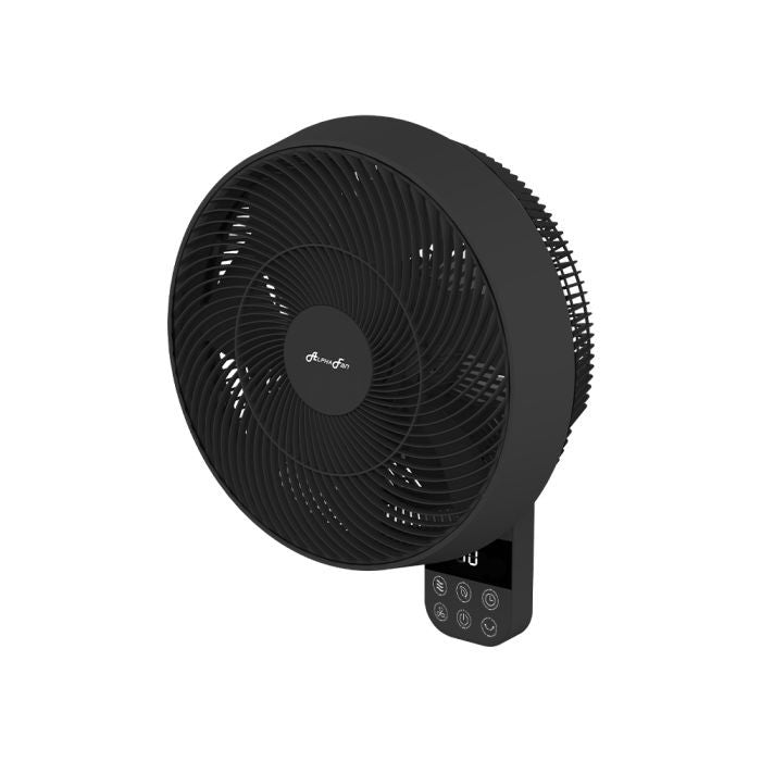 Alpha MOTTO WF B32/14 MATT BLACK Wall Fan 14 Inch DC Motor Matt Black | TBM Online