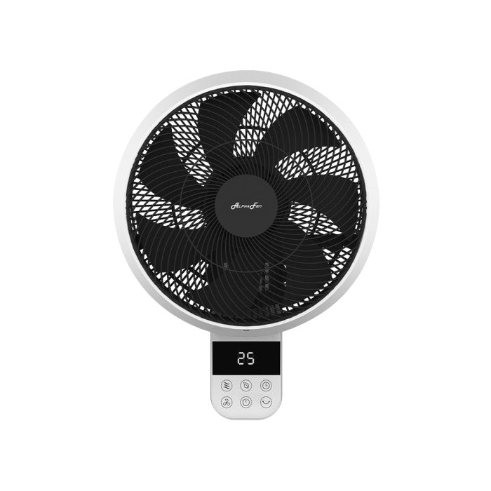 Alpha MOTTO WF B32/14 WHITE BLACK Wall Fan 14 Inch DC Motor White Black | TBM Online