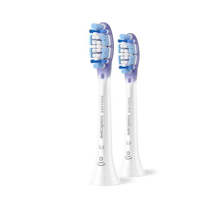 Philips HX9052/14 Sonicare G3 Premium Gum 2-Pack Brush Heads White