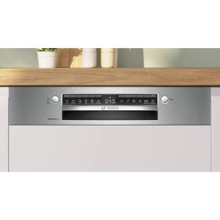 Bosch SMI4EVS08E Semi Integrated Dishwasher 60cm Stainless Steel | TBM Online