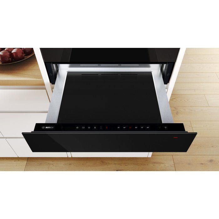 Bosch BIC7101B1B Built - in Warming Drawer 20L Black | TBM Online