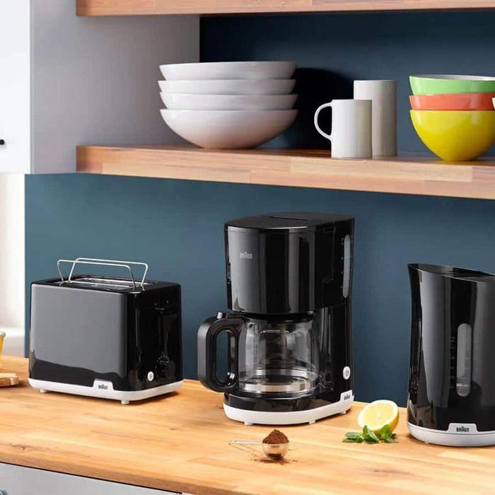 Braun WK1100BK 1.7L Kettle Breakfast Easy Filling And Fast Boiling Black | TBM Online