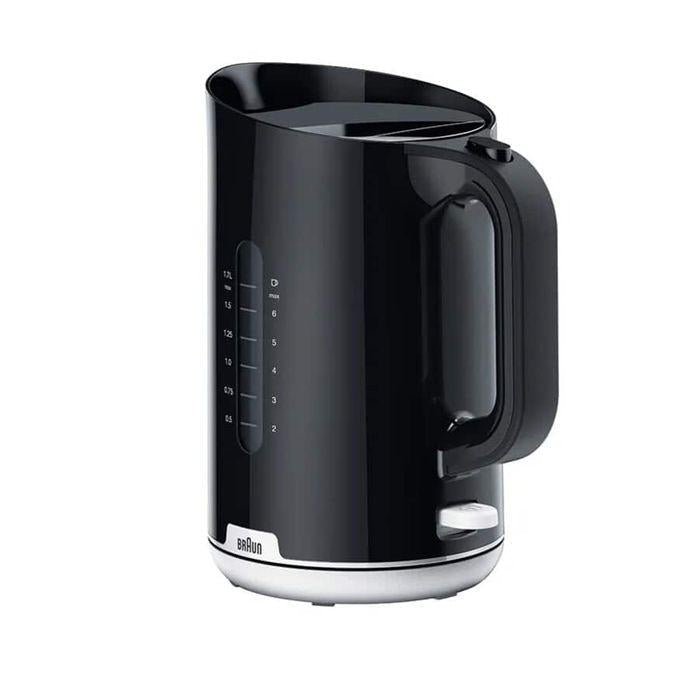 Braun WK1100BK 1.7L Kettle Breakfast Easy Filling And Fast Boiling Black | TBM Online