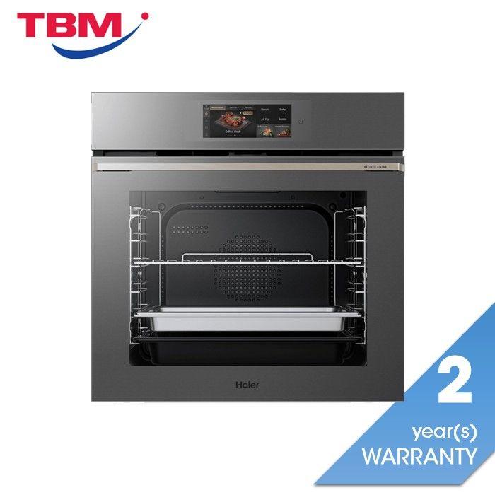 Haier Built-In Steam Combi Oven 76L 60cm Dark Grey