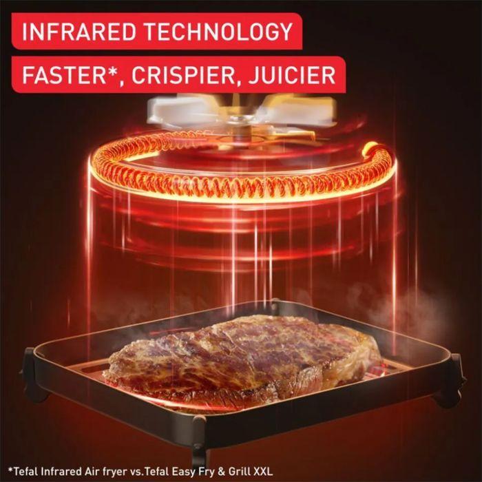 Tefal Air Fryer Digital Easy Fry Infrared 7 Liter