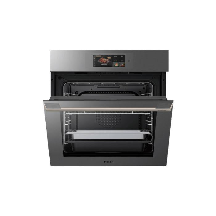 Haier Built-In Steam Combi Oven 76L 60cm Dark Grey