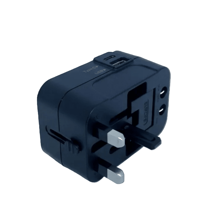 CE Integrated CE - HHT202 Universal Travel Adapter USB 1 Type - A + 1 Type - C | TBM Online