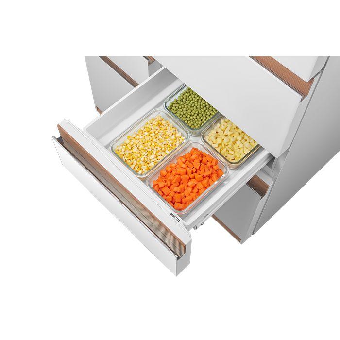 Toshiba GR-RM919WI-PGX(B3) 684L 6 Doors Fridge Japandi Artisan Fuji White