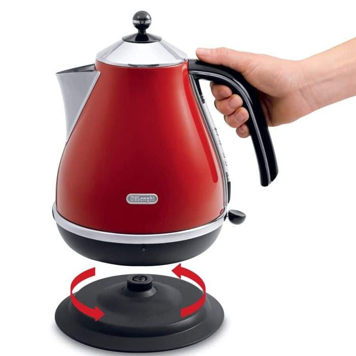 Delonghi KBO2001.R Stainless Steel Jug Kettle Red | TBM Online