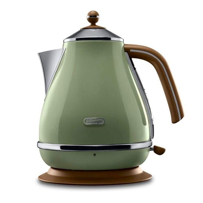 Delonghi KBOV2001.GR Stainless Steel Jug Kettle 1.7L Green | TBM Online
