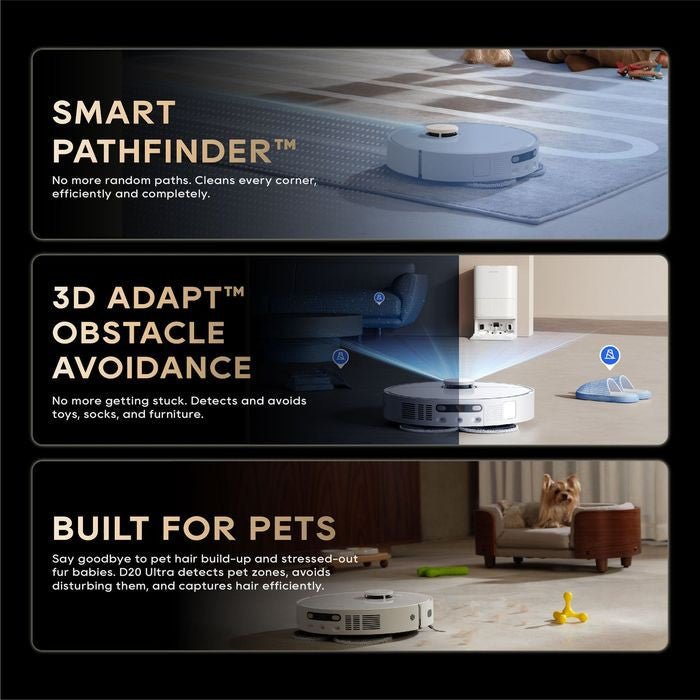 Dreame DM - D20UL - GL D20 Ultra Robot Vacuum | TBM Online