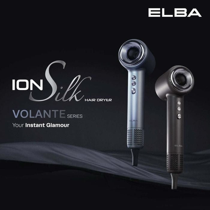 Elba EHD - Q6663DC(BK) Hair Dryer Volante 1600W BLDC Motor Titanium Grey | TBM Online
