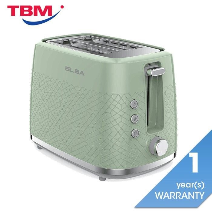 Elba ET - Q2785(GN) Toaster Foresta 7 Browning Level 800W Green | TBM Online