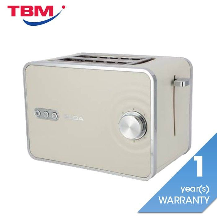 Elba ET - S2789(BG) Toaster 800W 2 Slide Beige | TBM Online