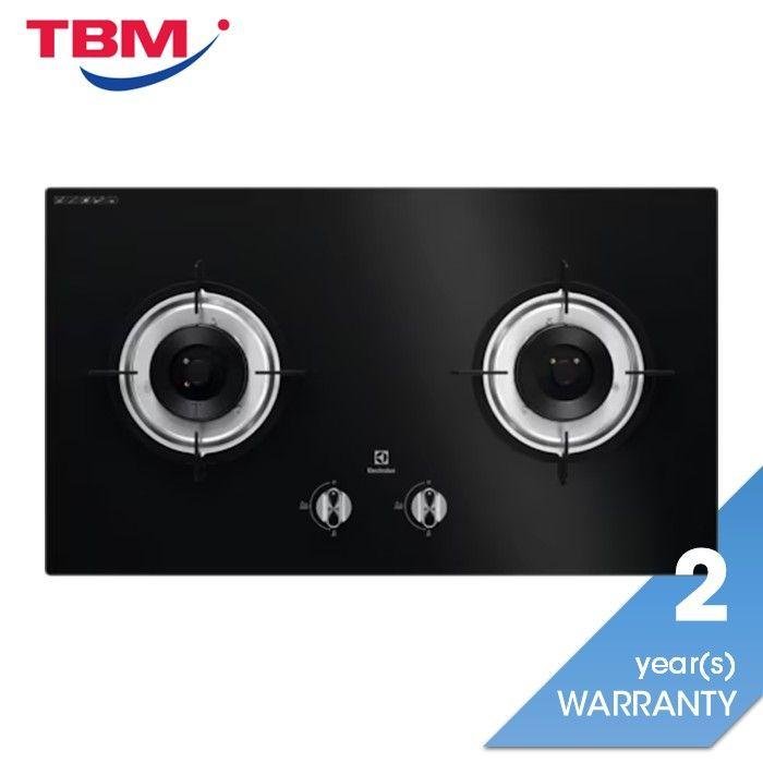 Electrolux EHG7224BF 78cm 300 Series Built-In Gas Hob With 2 Cooking Zones | TBM Online
