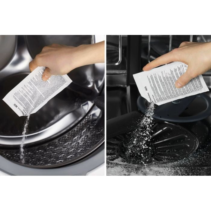 Electrolux M2GCP121 3 - in - 1 Dish Washer & Washing Machine Cleaning Powder 12 Sachets | TBM Online