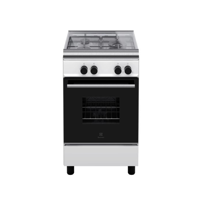 Electrolux ECG530W Freestanding Cooker With Gas Hob 50cm And 62L Gas Oven | TBM Online