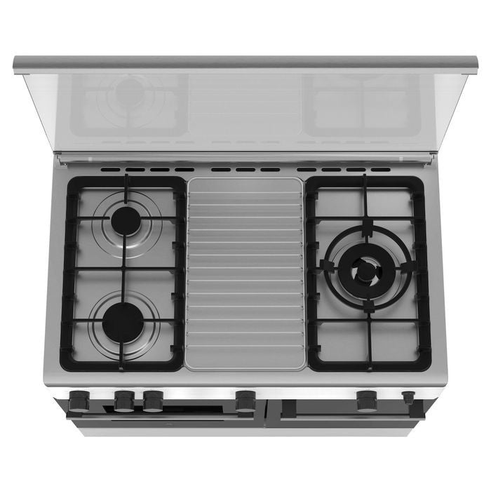 Electrolux ECG930W Freestanding Cooker With Gas Hob 90cm and 62L Gas Oven | TBM Online