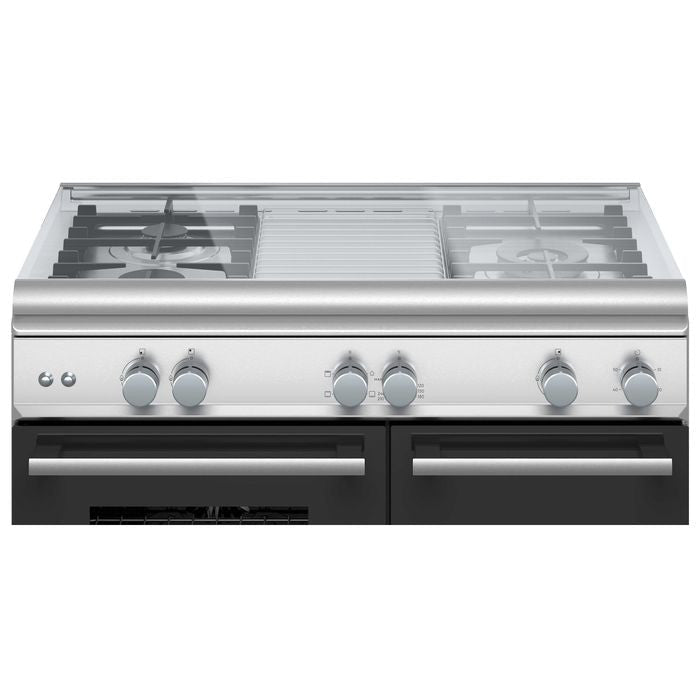 Electrolux ECM932X Freestanding Cooker With Gas Hob 90cm and Electric Oven 62L | TBM Online