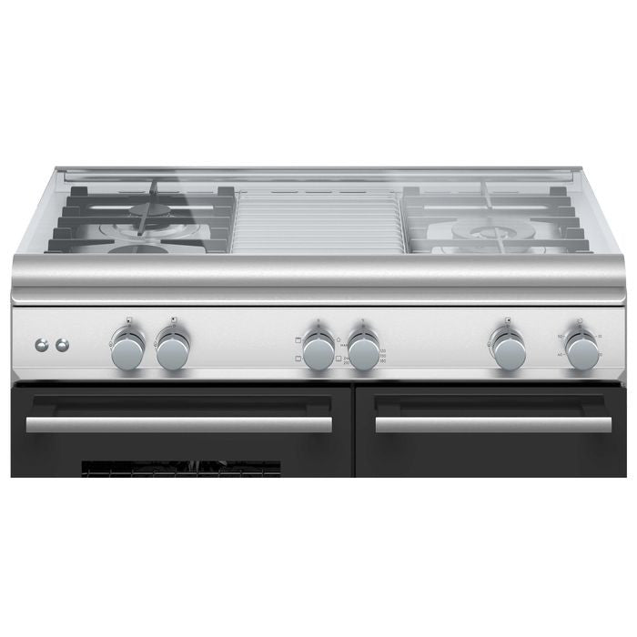 Electrolux ECM932X Freestanding Cooker With Gas Hob 90cm and Electric Oven 62L | TBM Online