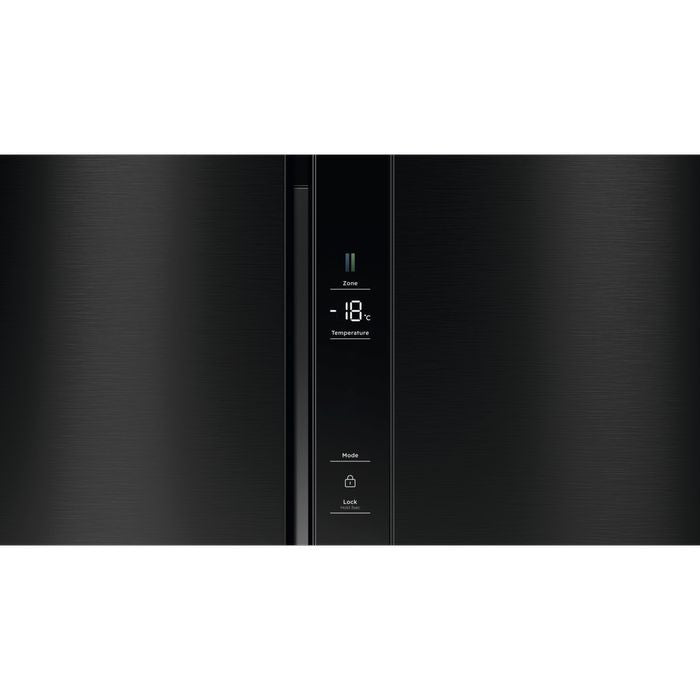 Electrolux ESE6200B - B Side By Side Fridge 700 Series 624L Matt Black | TBM Online